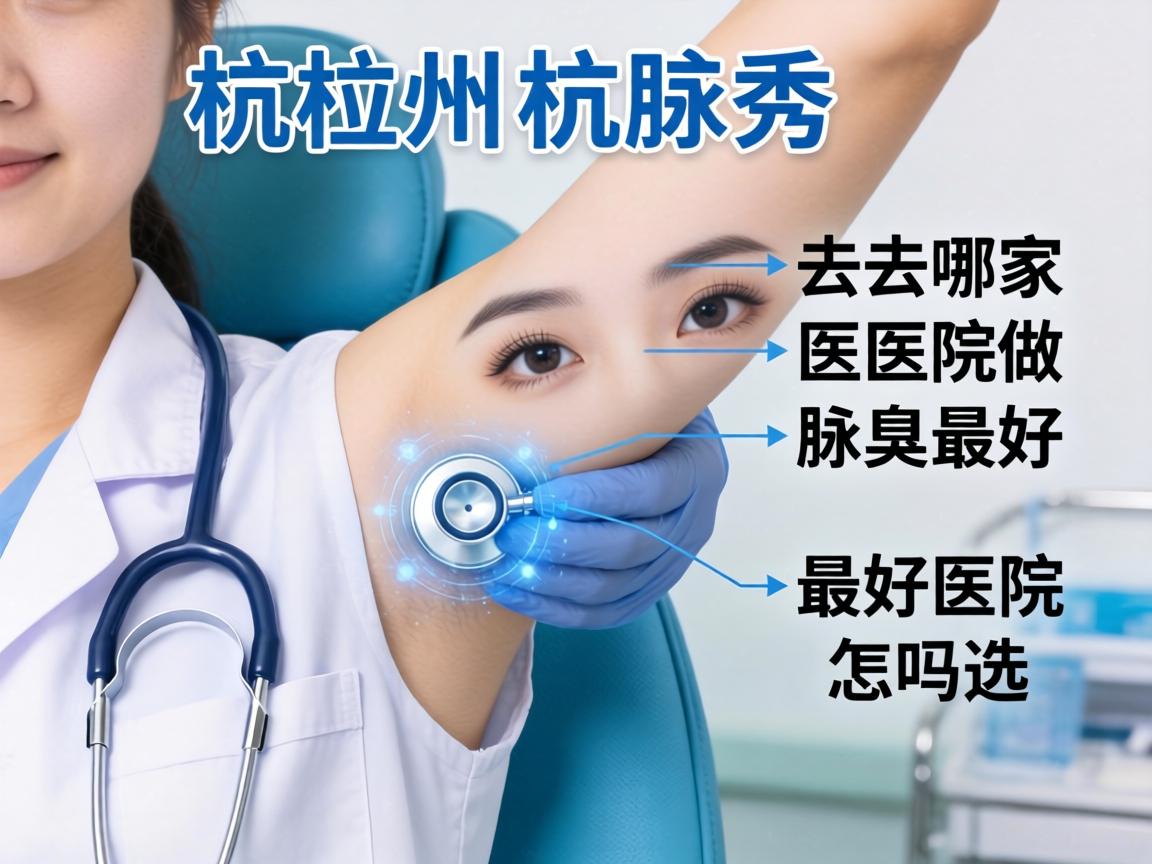 杭州腋秀解析，在杭州去哪家医院做腋臭最好，最好医院怎么选
