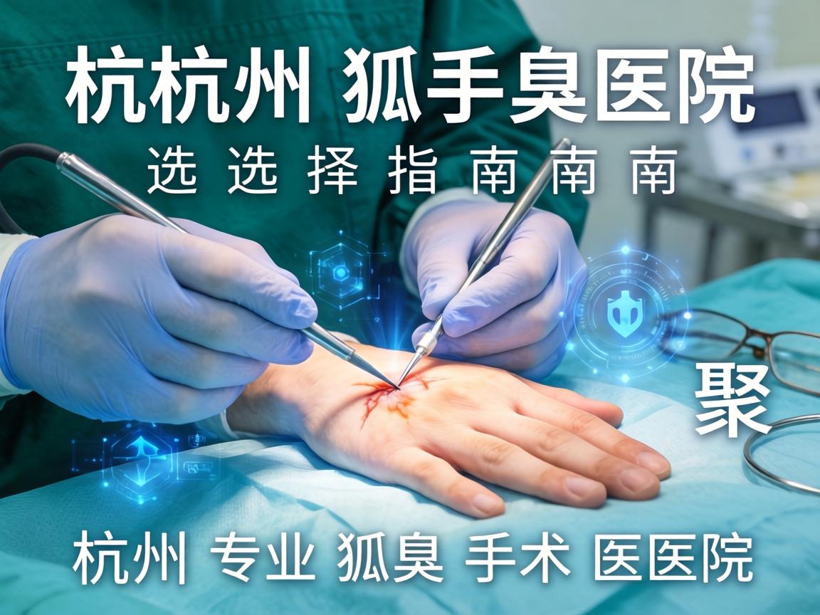 杭州狐臭手术医院选择指南,聚焦杭州专业狐臭手术医院 杭州狐臭手术医院选择指南,聚焦杭州专业狐臭手术医院