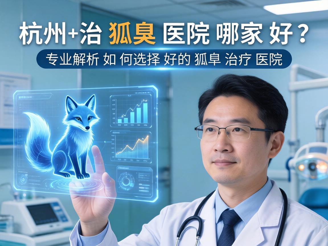 杭州治狐臭医院哪家好？专业解析如何选择好的狐臭治疗医院
