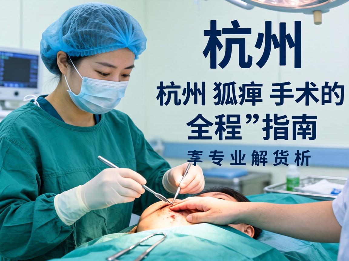 杭州女人狐臭手术，专业解析杭州狐臭手术的全程指南