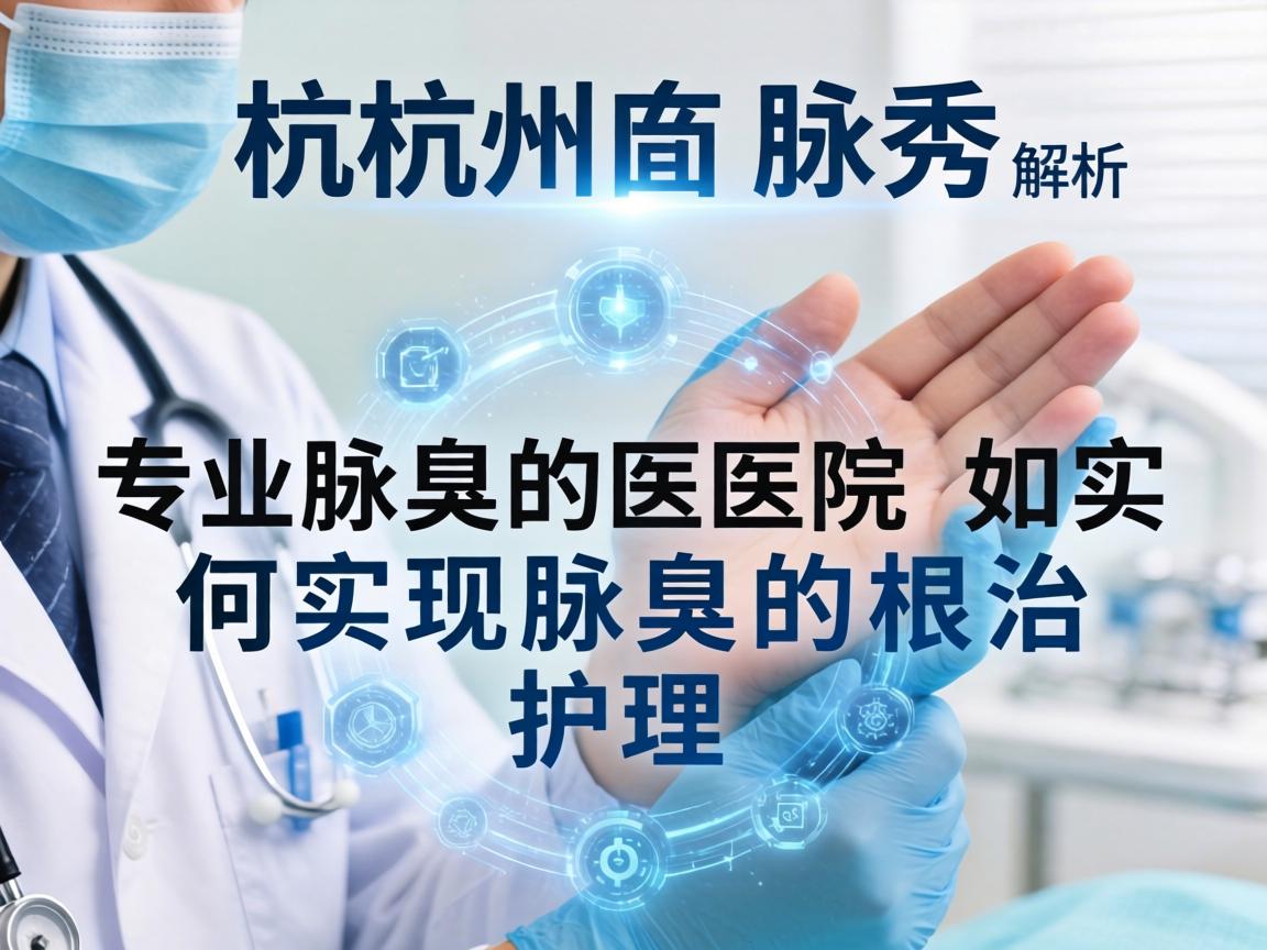 杭州腋秀解析，专业腋臭医院如何实现腋臭的根治护理