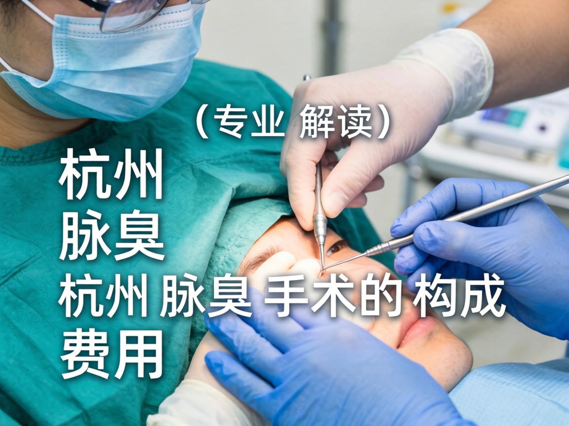 杭州腋臭手术费用解析，专业解读杭州腋臭手术的费用构成