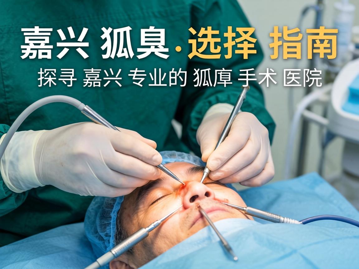 嘉兴狐臭手术选择指南，探寻嘉兴专业的狐臭手术医院