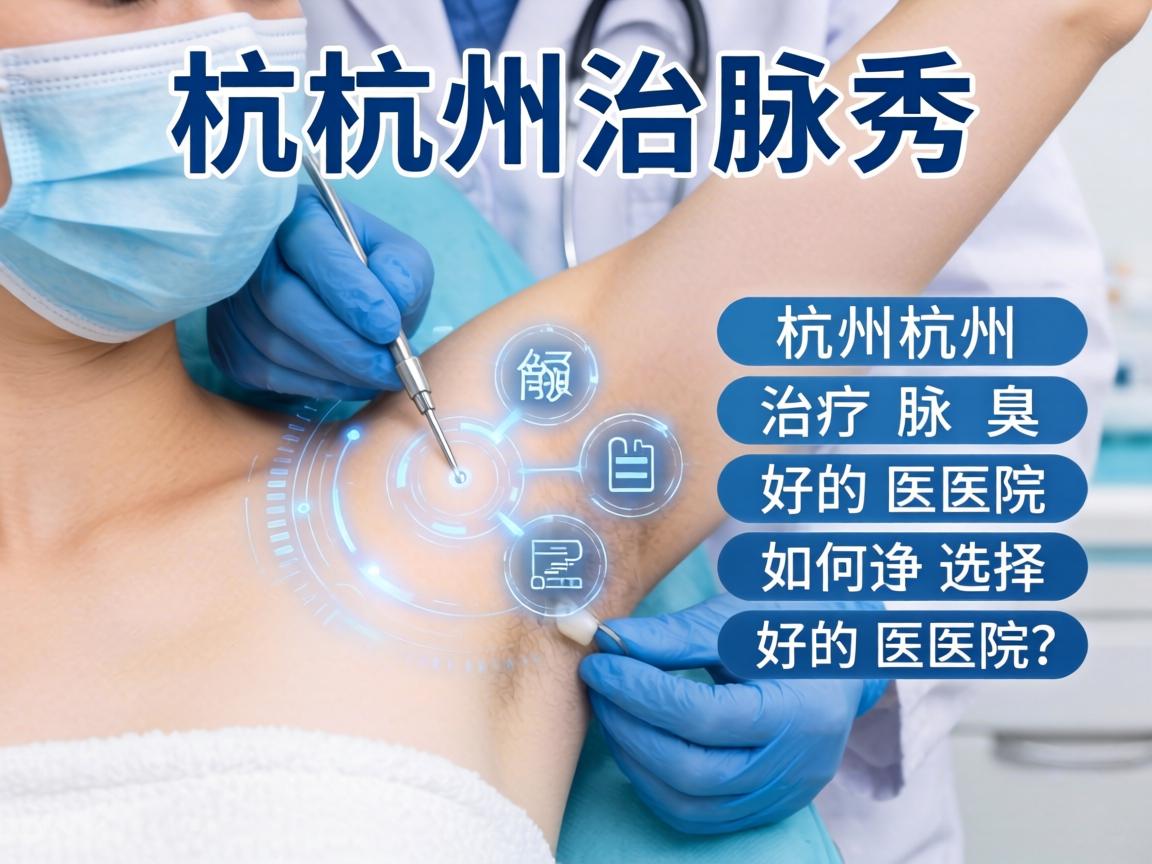 杭州腋秀解析，杭州治疗腋臭好的医院，如何选择好的医院？