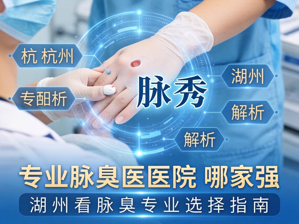 杭州腋秀解析，湖州专业腋臭医院哪家强，湖州看腋臭专业选择指南