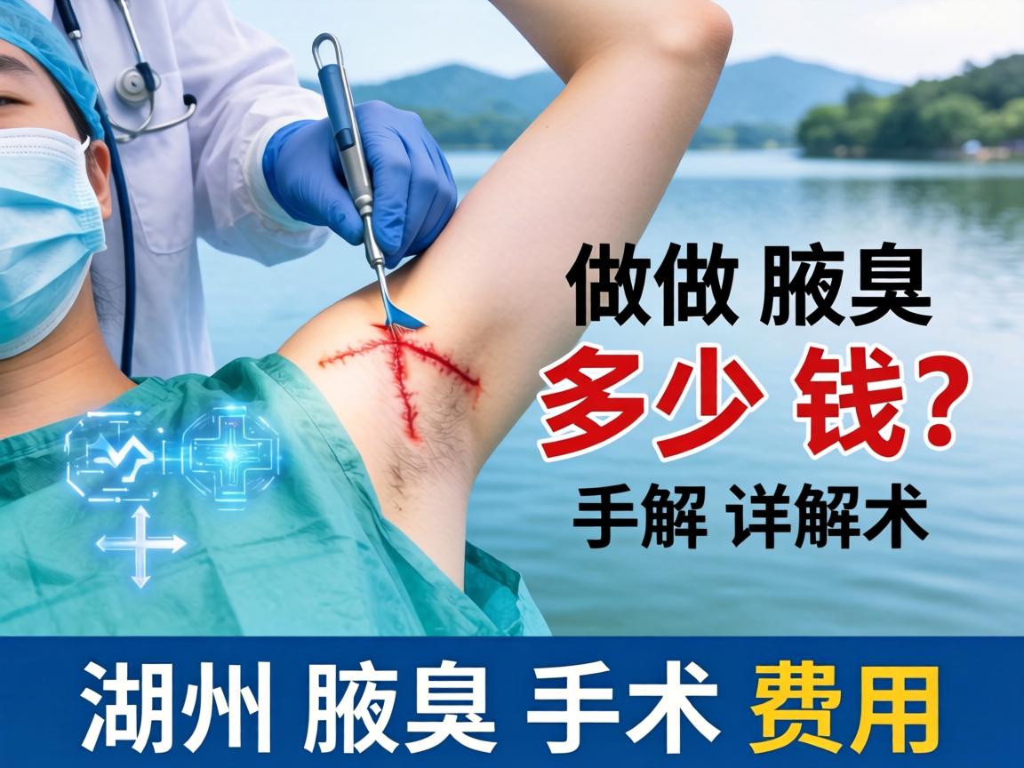 在湖州做腋臭手术多少钱？详解湖州腋臭手术费用