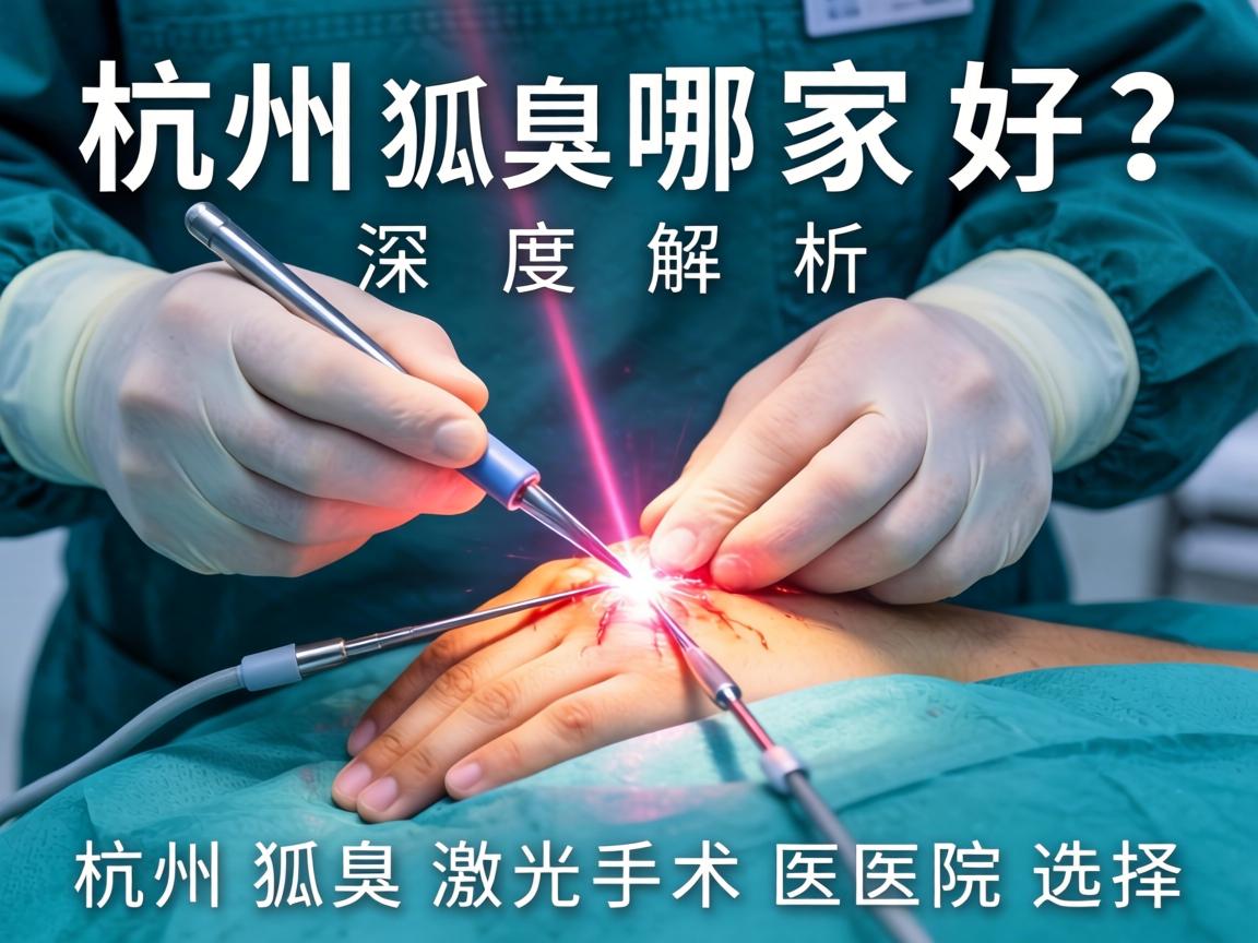 杭州狐臭激光手术哪家好？深度解析杭州狐臭激光手术医院选择