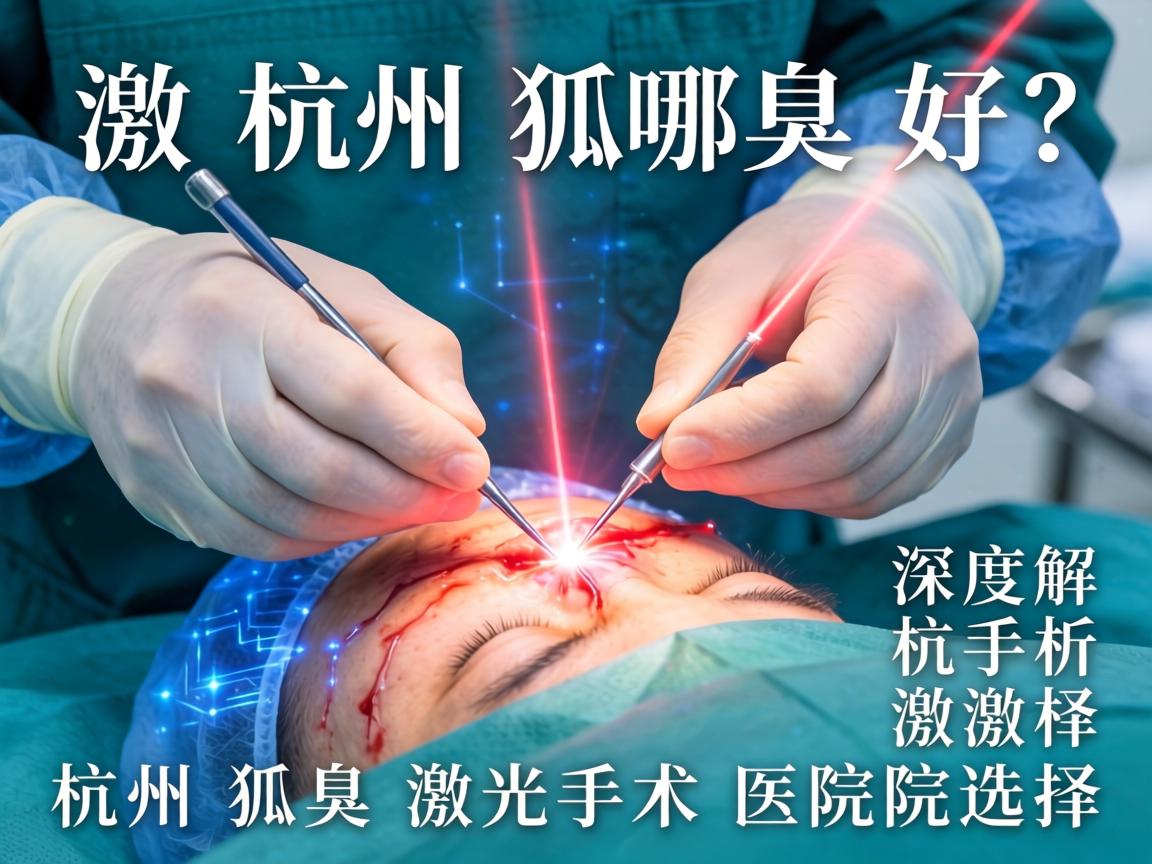 杭州狐臭激光手术哪家好？深度解析杭州狐臭激光手术医院选择