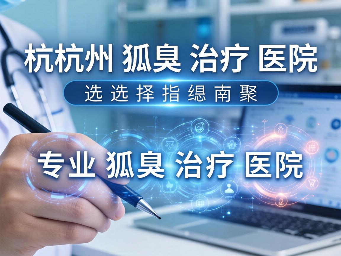 杭州狐臭治疗医院选择指南，聚焦专业狐臭治疗医院