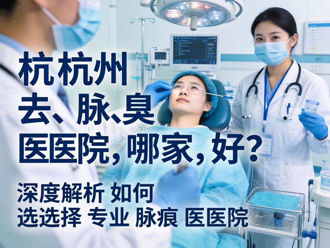 杭州去腋臭医院哪家好？深度解析如何选择专业腋臭医院