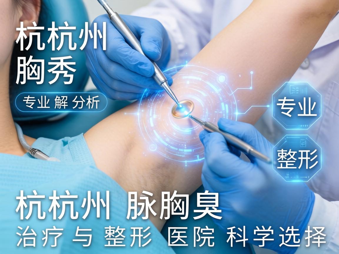 杭州腋秀，专业解析杭州腋臭治疗与整形医院的科学选择
