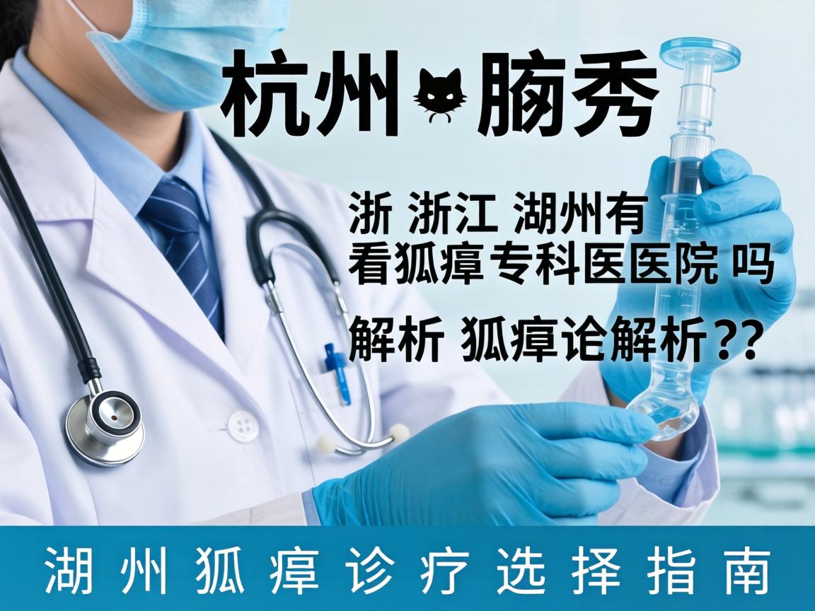 杭州腋秀解析，浙江湖州有看狐臭专科医院吗？湖州狐臭诊疗选择指南