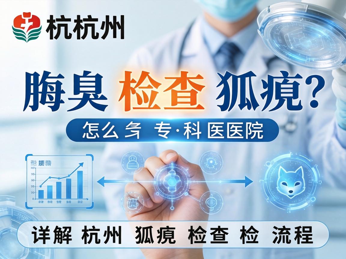 杭州腋臭专科医院怎么检查狐臭？详解杭州狐臭检查流程