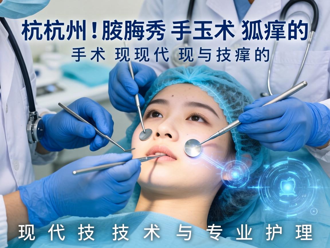 杭州腋秀解析，杭州手术狐臭的现代技术与专业护理