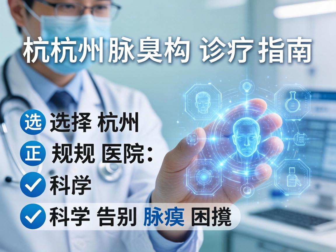 杭州腋臭诊疗指南，选择杭州正规医院，科学告别腋臭困扰