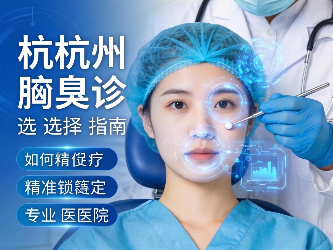 杭州腋臭诊疗选择指南，如何精准锁定专业医院