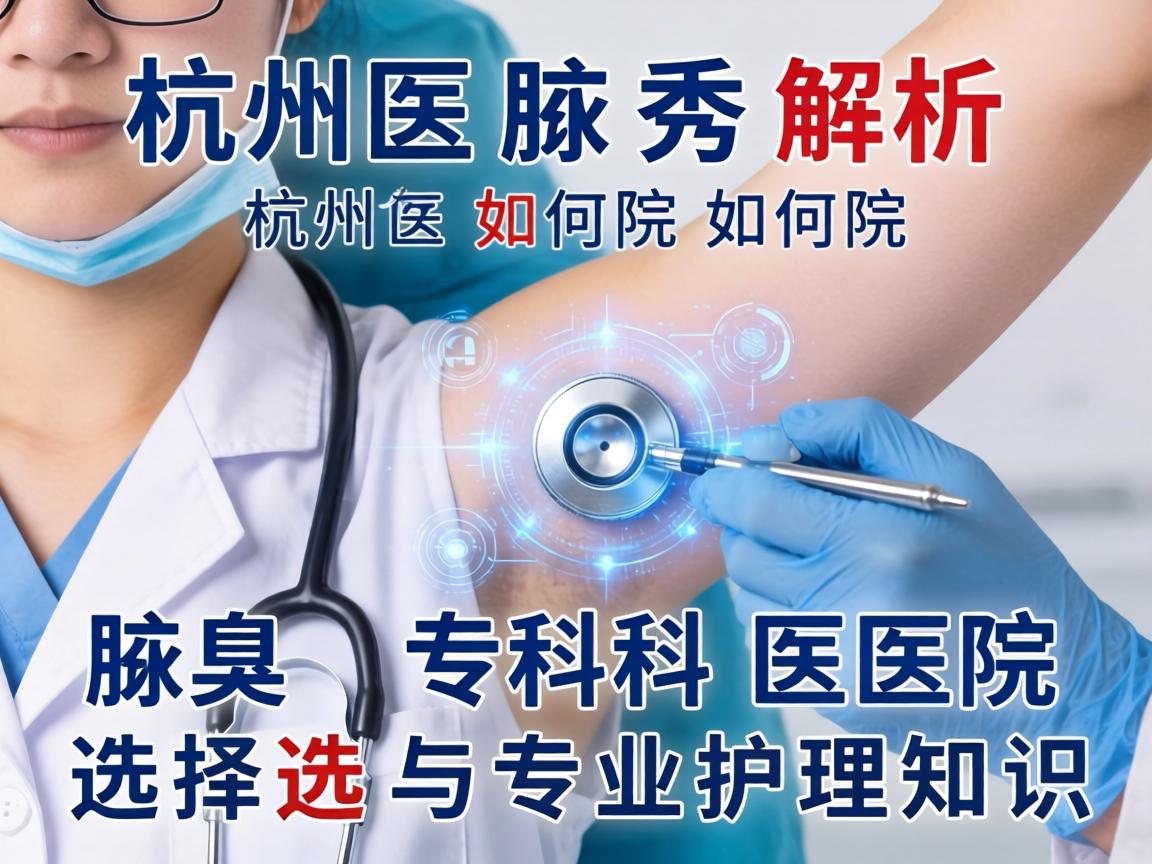 杭州腋秀解析，杭州腋臭专科医院如何选择与专业护理知识