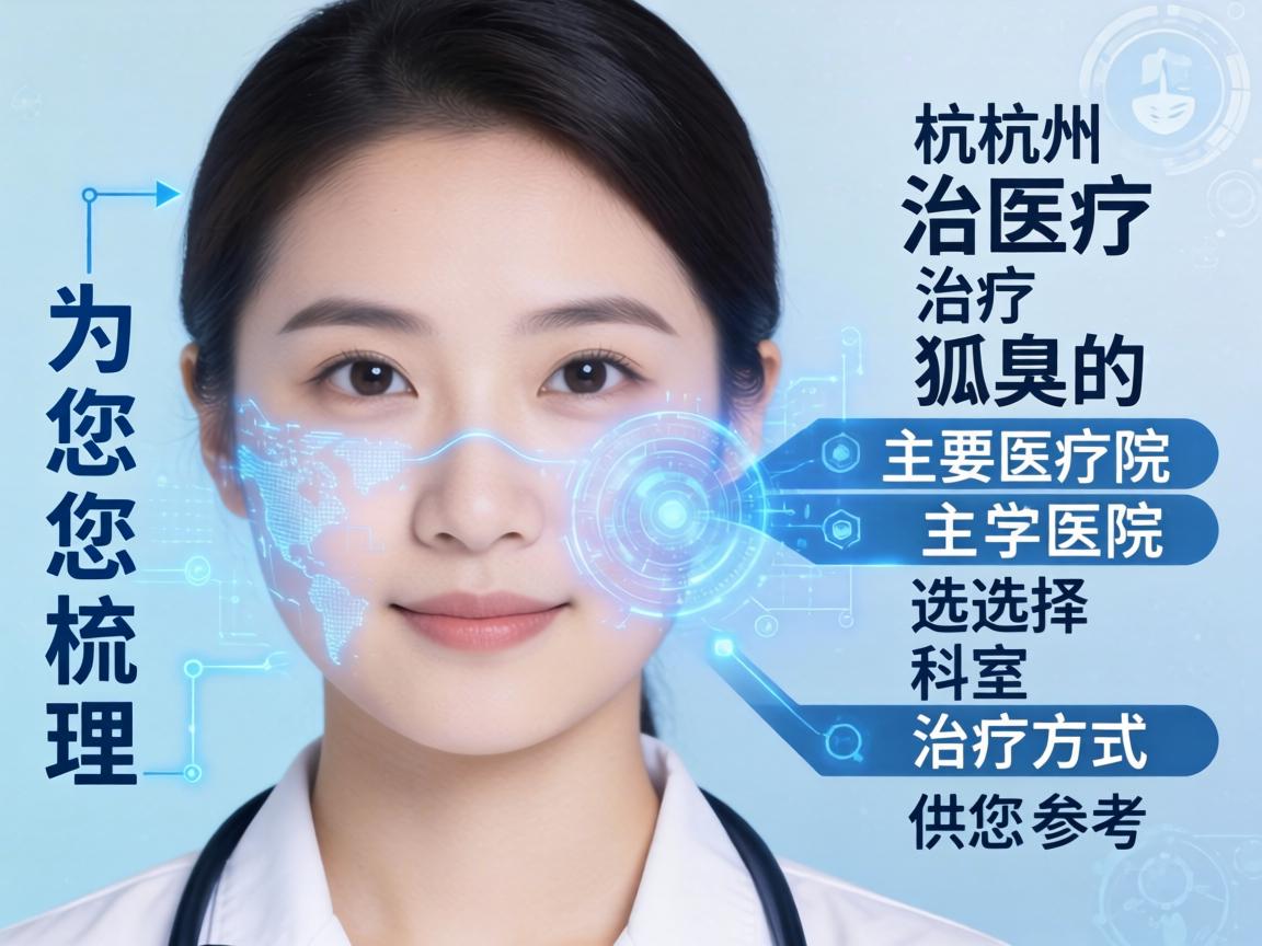 以下为您梳理杭州治疗狐臭的主要医院选择、科室和治疗方式，供您参考