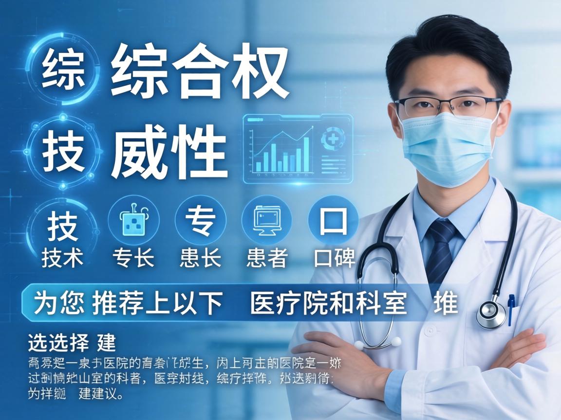 综合权威性、技术专长和患者口碑，为您推荐以下医院和科室，并附上详细的选择建议