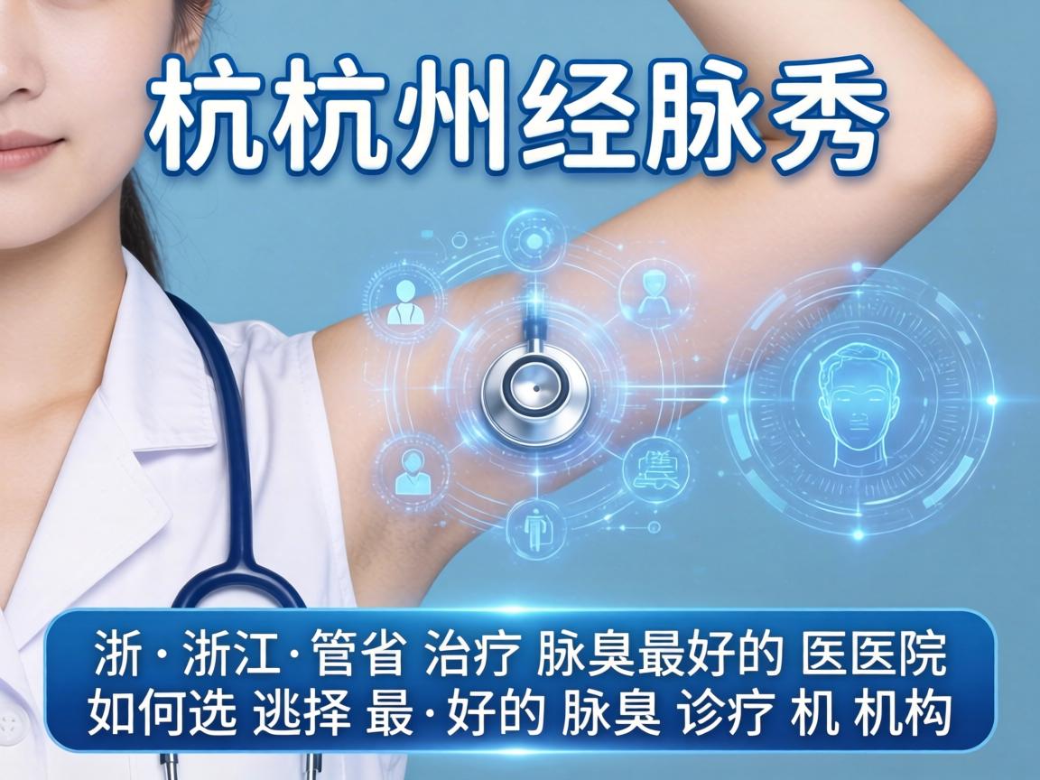 杭州腋秀解析，浙江省治疗腋臭最好的医院，如何选择最好的腋臭诊疗机构