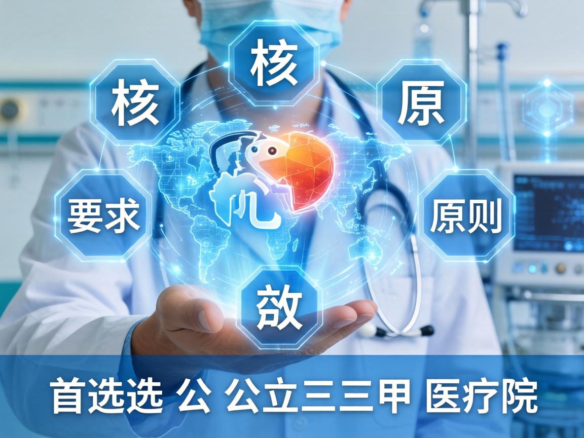 核心原则，首选公立三甲医院