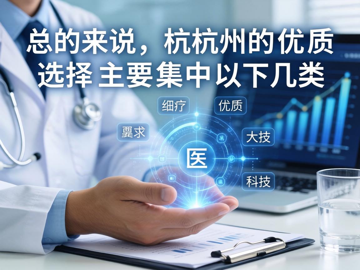 总的来说，杭州的优质选择主要集中在以下几类