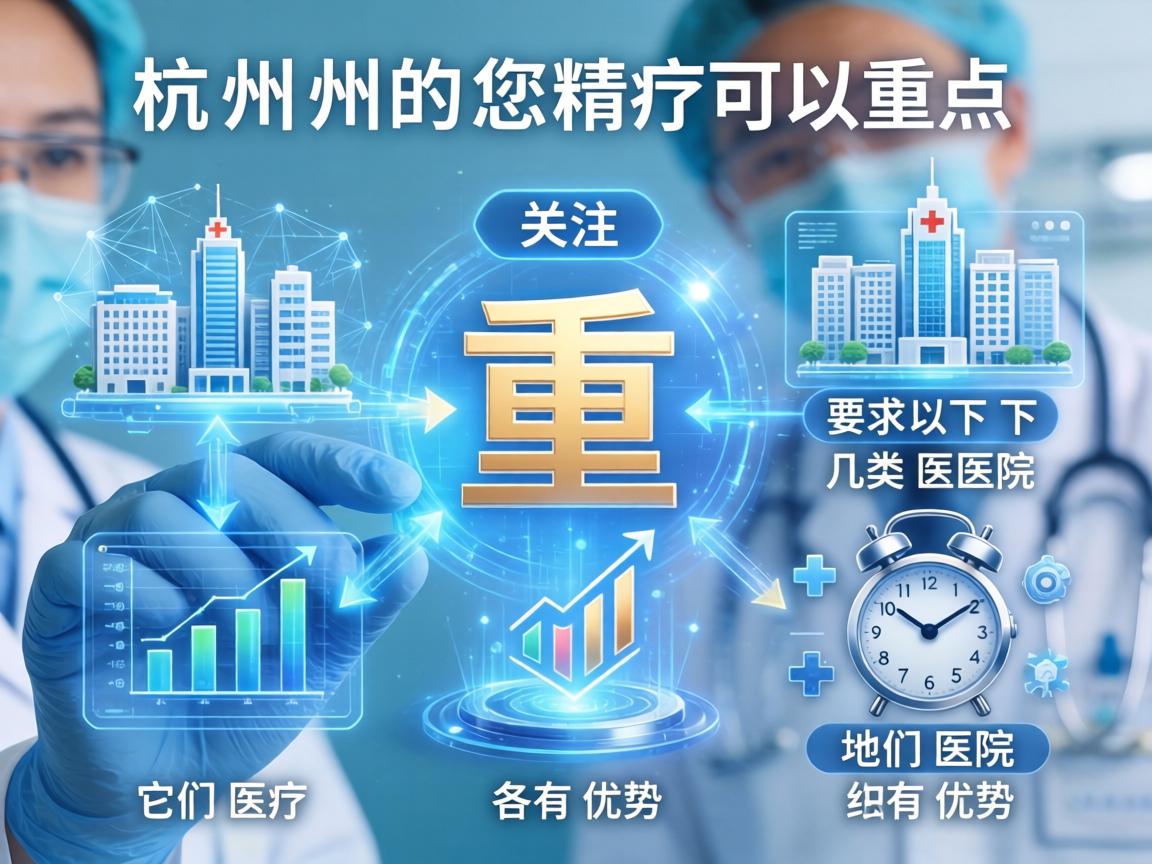 在杭州，您可以重点关注以下几类医院，它们各有优势