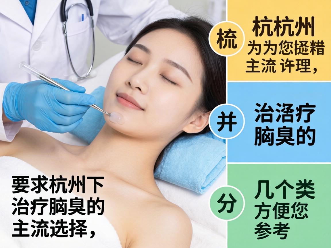 以下为您梳理杭州治疗腋臭的主流选择，并分为几个类别，方便您参考