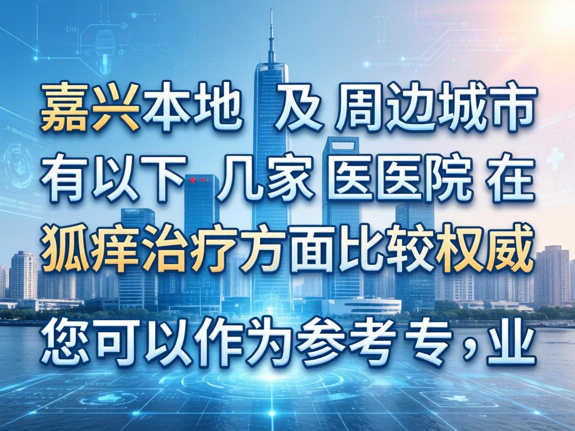 嘉兴本地及周边城市有以下几家医院在狐臭治疗方面比较权威和专业，您可以作为参考