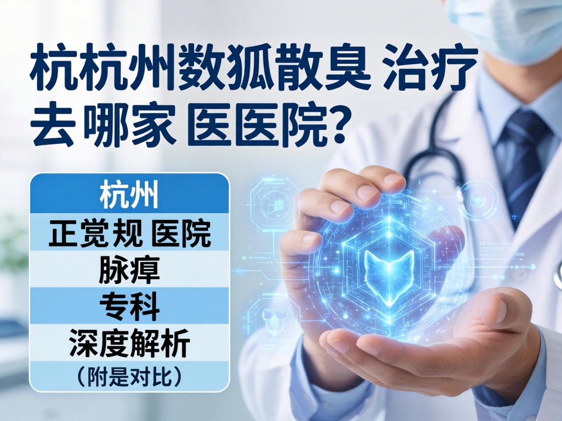 杭州狐臭治疗去哪家医院？杭州正规医院腋臭专科深度解析（附对比表）