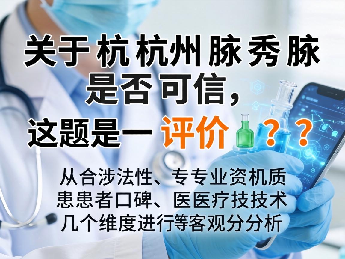 关于杭州腋秀腋臭是否可信，这是一个涉及医疗机构的评价问题，需要从合法性、专业资质、患者口碑、医疗技术等几个维度进行客观分析